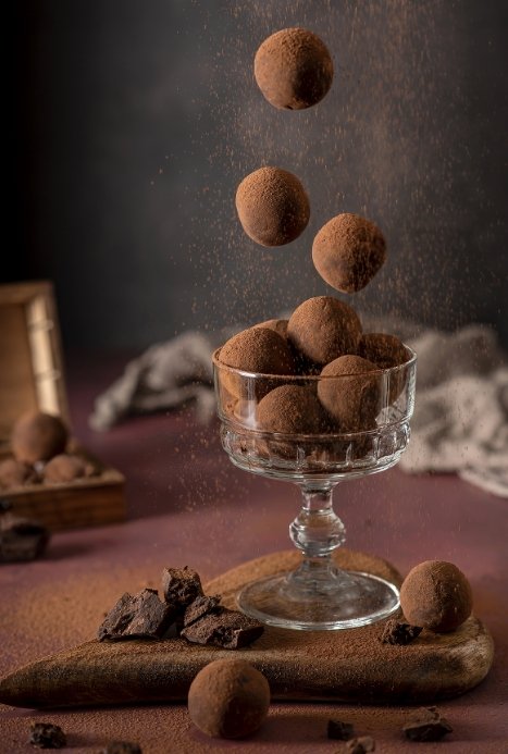 Oksana Karuna Chocolate Truffles Photography