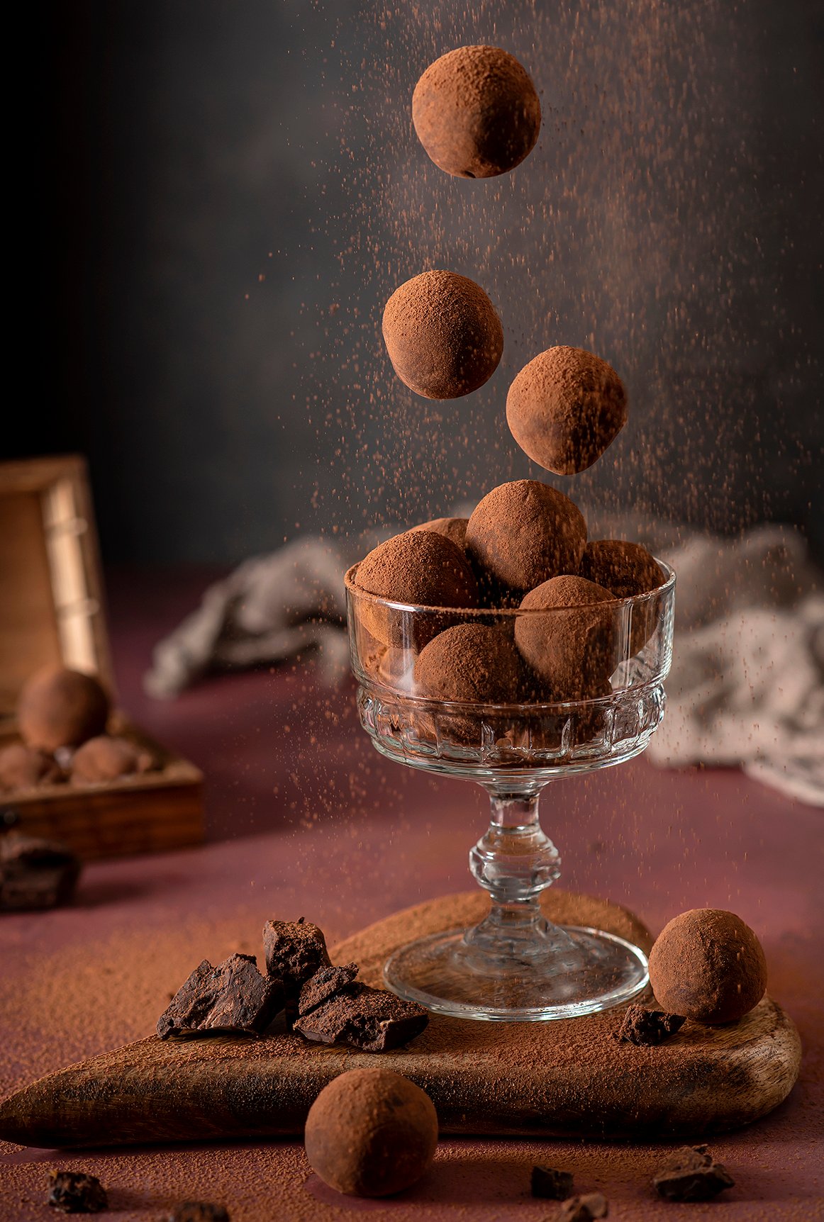 Oksana Karuna Chocolate Truffles Photography